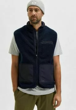 Selected Homme Veste Sans Manches - Sky Captain