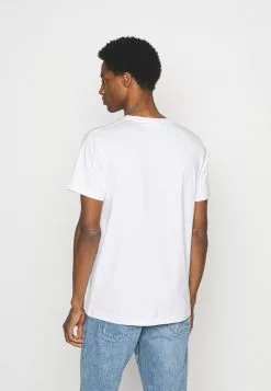 Selected Homme SLHFATE CAMP O NECK TEE - T-shirt Imprimé - Bright White -Selected Homme Soldes Boutique 35b8118034f849caaf039c7ba58c8f04
