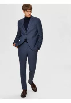 Selected Homme Pantalon De Costume - Medium Blue Melange 9 Selected Homme Pantalon De Costume - Medium Blue Melange -Selected Homme Soldes Boutique 36bde13a702145929a3a73e2fb088573