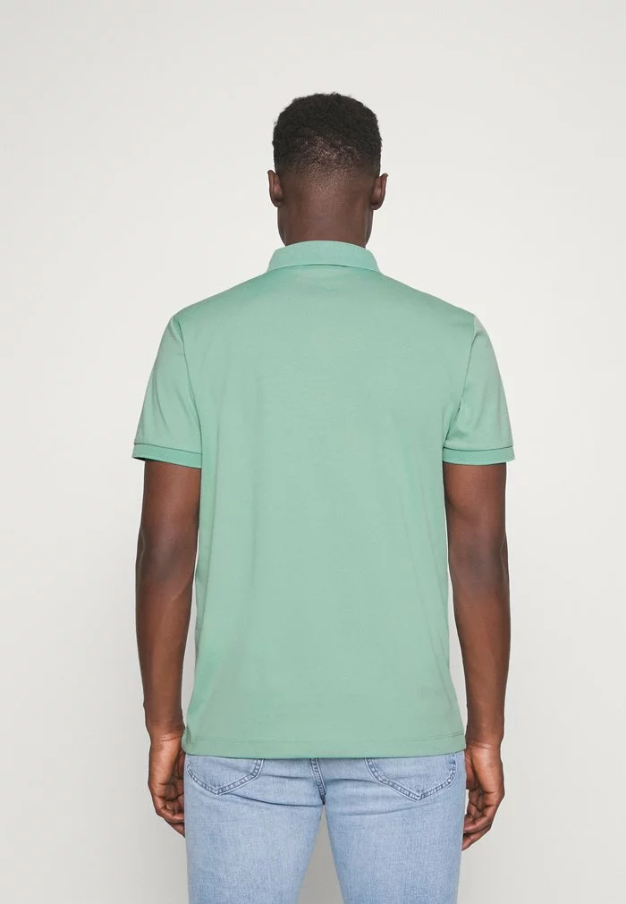 Selected Homme SLHFAVE ZIP - Polo - Granite Green 3 Selected Homme SLHFAVE ZIP - Polo - Granite Green – Image 3