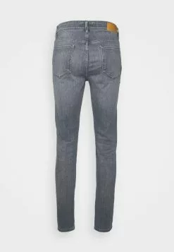 Selected Homme LEON - Jean Slim - Light Grey Denim -Selected Homme Soldes Boutique 38343dc52d76499ea64e40d1ea04724b