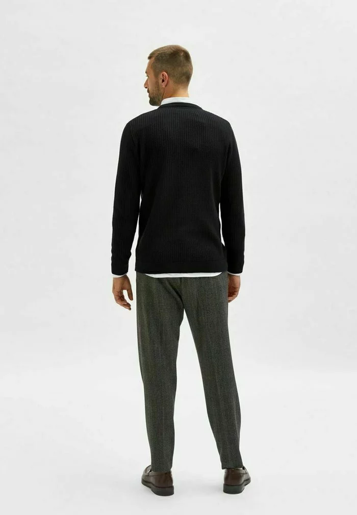 Selected Homme Pullover - Black 3 Selected Homme Pullover - Black – Image 3
