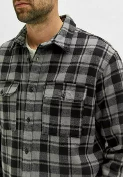 Selected Homme LOOSE FIT - Chemise - Grey -Selected Homme Soldes Boutique 38ef229b2b354296a731f7219c8e8c6d