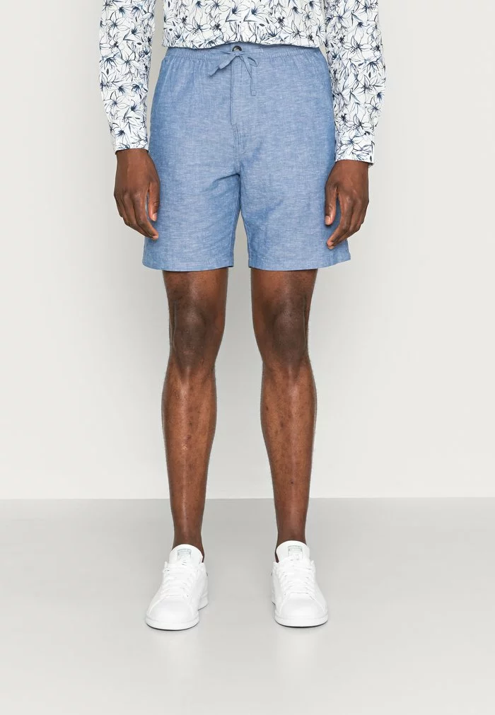Selected Homme COMFORTNEW - Short - Medium Blue Denim 1 Selected Homme COMFORTNEW - Short - Medium Blue Denim