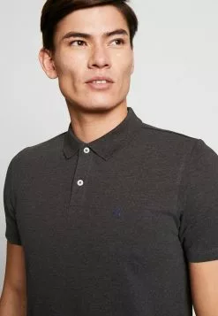 Selected Homme SLHLUKE SLIM FIT - Polo - Anthracite 9 Selected Homme SLHLUKE SLIM FIT - Polo - Anthracite -Selected Homme Soldes Boutique 39fcd99ae4f9410f8c2534cb47242a32