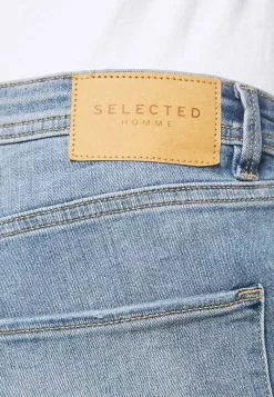 Selected Homme SLHALEX - Short En Jean - Light Blue Denim -Selected Homme Soldes Boutique 3b5f8369a3f34f1ba31fe519e9fff56b