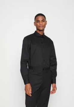 Selected Homme SLHSLIMMULTI 2 PACK - Chemise Classique - White/black