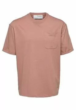 Selected Homme T-shirt Basique - Ash Rose -Selected Homme Soldes Boutique 3bdad2dcf808411c803a18c7ac4d413e