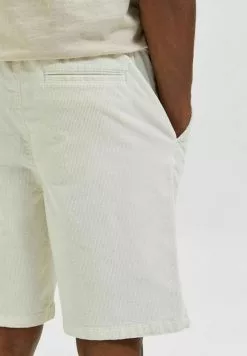 Selected Homme Short - Cloud Dancer -Selected Homme Soldes Boutique 3bdcd26d25824fc0837f072d93d71acb