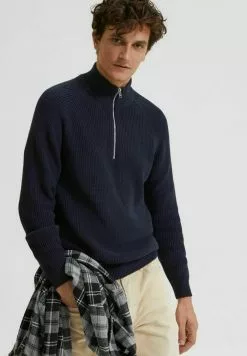 Selected Homme Pullover - Navy Blazer -Selected Homme Soldes Boutique 3ccd2b8d03ee4c2f96c667a258ff85a0