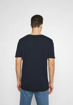 Selected Homme SLHWYATT O NECK TEE - T-shirt Basique - Navy Blazer -Selected Homme Soldes Boutique 3d679ce5960c49538dee1958473af927