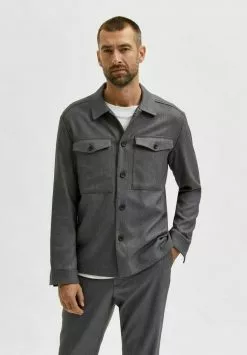 Selected Homme HYBRID - Veste Légère - Grey Melange