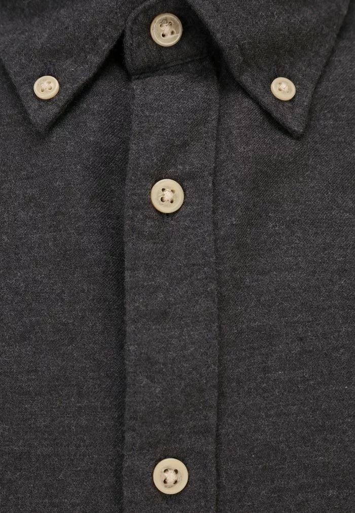 Selected Homme SLHSLIM - Chemise - Black Melange 3 Selected Homme SLHSLIM - Chemise - Black Melange – Image 3