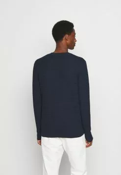 Selected Homme SLHMASEI CREW NECK - Pullover - Dress Blues -Selected Homme Soldes Boutique 3ec33868b83e4189b130774a7eb6199f