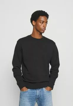 Selected Homme SLHJASON CREW NECK - Sweatshirt - Black