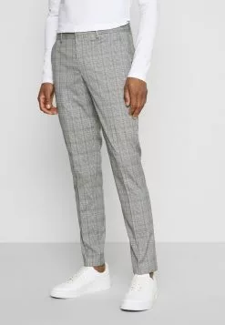 Selected Homme SLHSLIM KYLELOGAN - Costume - Light Gray -Selected Homme Soldes Boutique 3f5f874a616a40228889e1f86b5edc44