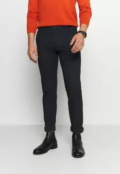 Selected Homme SLHSLIM ARVAL PANTS - Pantalon Classique - Dark Sapphire/herringbone