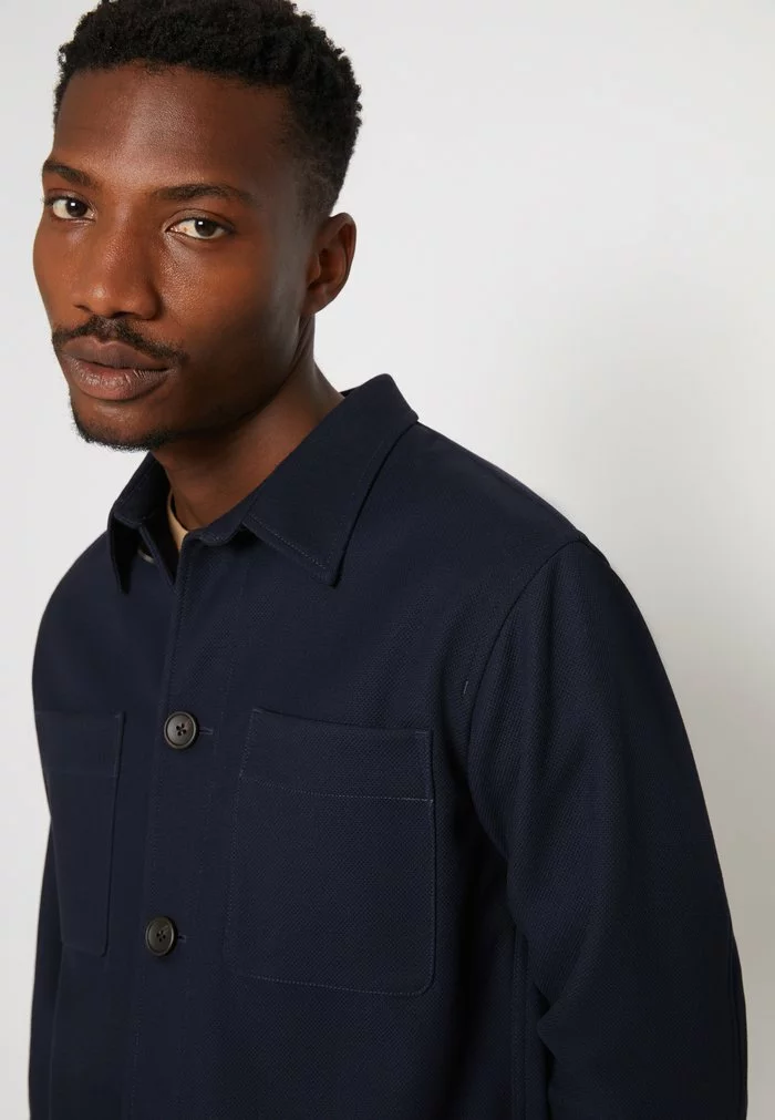 Selected Homme SLHSLIM BENJAMIN HYBRID - Veste Légère - Sky Captain 4 Selected Homme SLHSLIM BENJAMIN HYBRID - Veste Légère - Sky Captain – Image 4