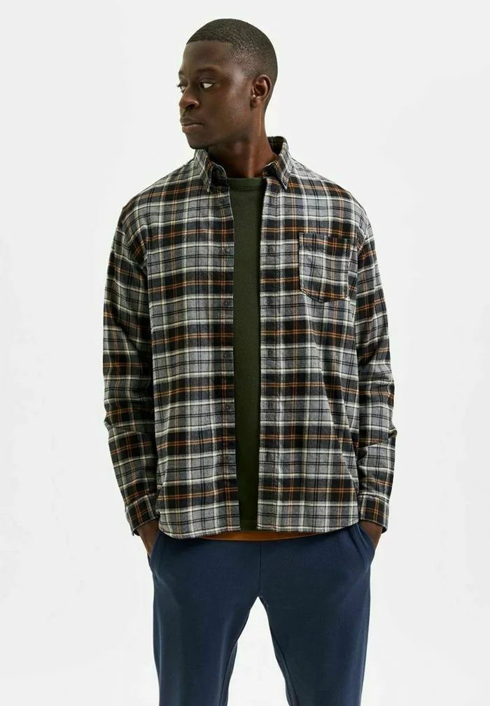 Selected Homme Chemise - Grey 1 Selected Homme Chemise - Grey