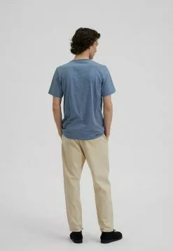 Selected Homme SLHNORMAN - T-shirt Imprimé - Bering Sea -Selected Homme Soldes Boutique 41898aaa5acc42dbb93ebbcdcb277b8f