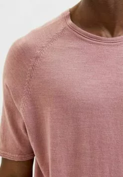 Selected Homme T-shirt Basique - Ash Rose -Selected Homme Soldes Boutique 420157ab5b2246c68f99ae39113a9513