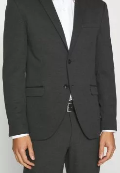 Selected Homme SLIM BYRON - Blazer - Dark Grey -Selected Homme Soldes Boutique 4225b54fbab94171acad151298f25a57
