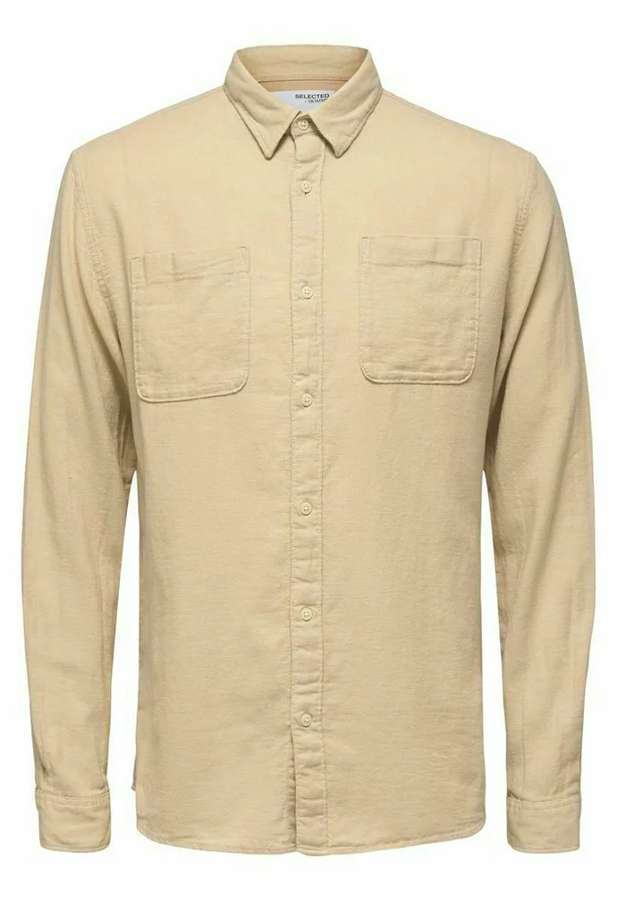 Selected Homme SLHSLIMNICO - Chemise - Oatmeal 5 Selected Homme SLHSLIMNICO - Chemise - Oatmeal – Image 5