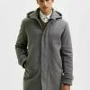 Selected Homme SLHSTAVANGER - Manteau Court - Grey Melange