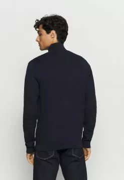 Selected Homme SLHBERG FULL ZIP CARDIGAN - Gilet - Navy Blazer -Selected Homme Soldes Boutique 4348998c50c54483bc185c649692374c