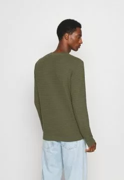 Selected Homme SLHMASEI CREW NECK - Pullover - Forest Night -Selected Homme Soldes Boutique 4358693ba84d41b392e7b63a3ebd7837