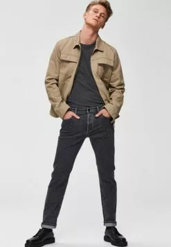 Selected Homme Jean Slim - Grey Denim 7 Selected Homme Jean Slim - Grey Denim -Selected Homme Soldes Boutique 437d3342f2924664856ba04099d3d644