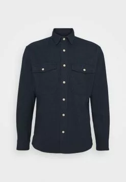 Selected Homme SLHLOOSETROY - Chemise - Navy -Selected Homme Soldes Boutique 43e32f9223cc479589a8404b4081e03b