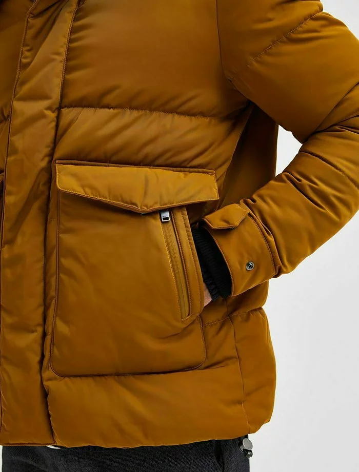 Selected Homme Veste D'hiver - Tapenade 5 Selected Homme Veste D'hiver - Tapenade – Image 5