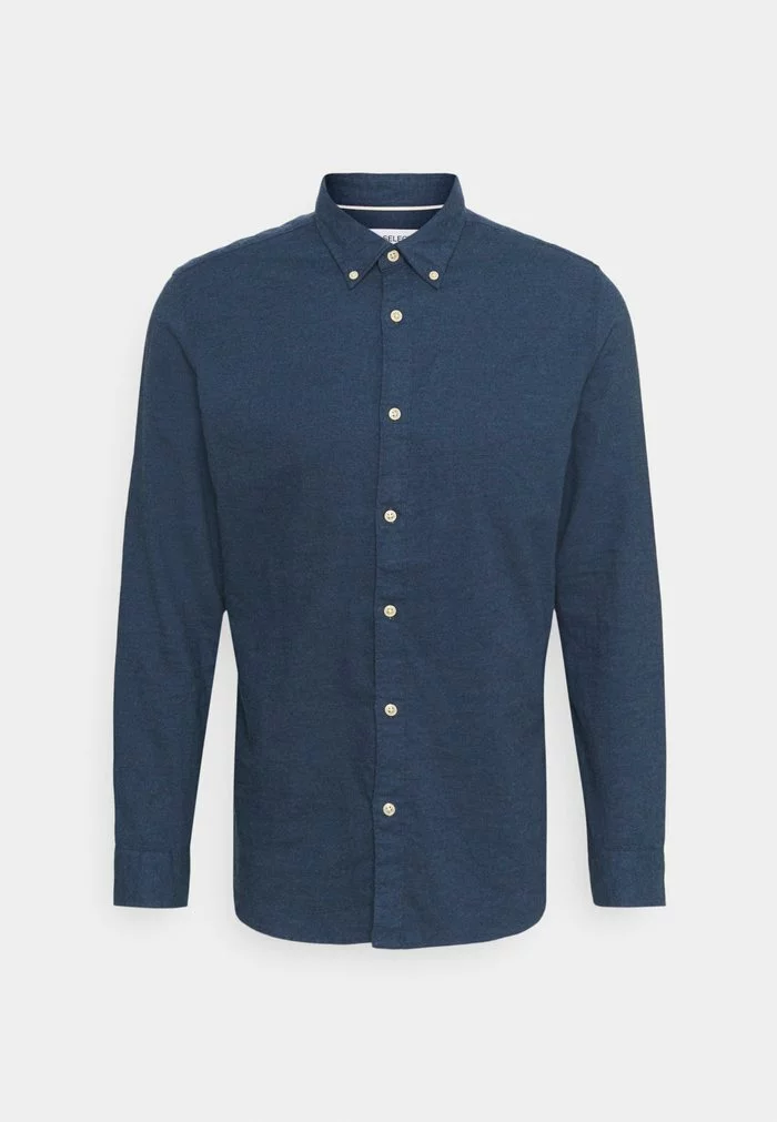 Selected Homme SLHSLIMFLANNEL - Chemise - Dark Sapphire Melange 5 Selected Homme SLHSLIMFLANNEL - Chemise - Dark Sapphire Melange – Image 5