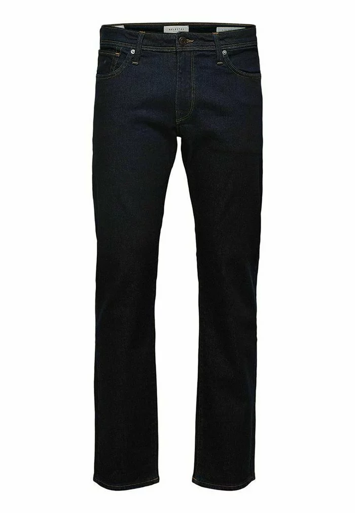 Selected Homme KOMFORTSTRETCH - Jean Droit - Dark Blue Denim 6 Selected Homme KOMFORTSTRETCH - Jean Droit - Dark Blue Denim – Image 6