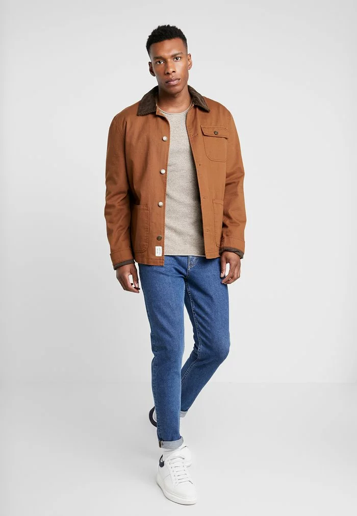 Selected Homme SLHROCKY - Pullover - Sepia/light Grey Melange 2 Selected Homme SLHROCKY - Pullover - Sepia/light Grey Melange – Image 2