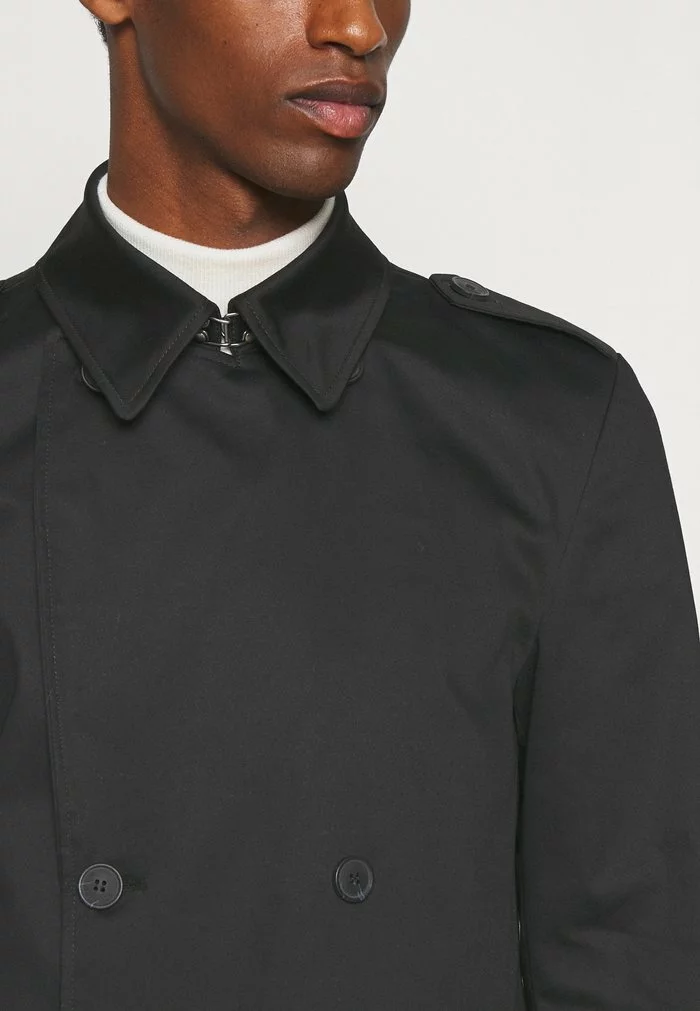 Selected Homme SLHSANDER - Trench - Black 6 Selected Homme SLHSANDER - Trench - Black – Image 6