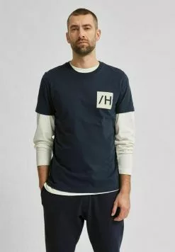 Selected Homme T-shirt Imprimé - Sky Captain