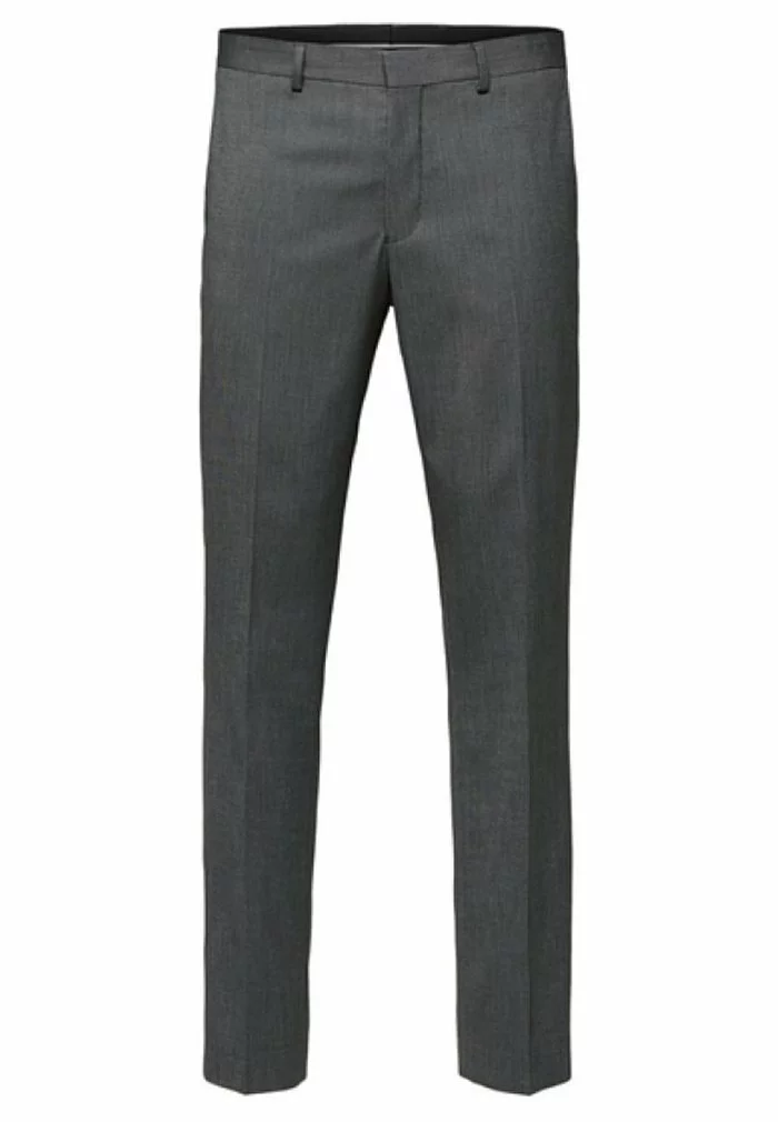 Selected Homme Pantalon De Costume - Dark Grey Melange 6 Selected Homme Pantalon De Costume - Dark Grey Melange – Image 6