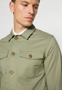 Selected Homme SLHELLIOT SHIRT JACKET - Veste Légère - Tea -Selected Homme Soldes Boutique 4716d1e0a0304446a93091b9b7898fc1