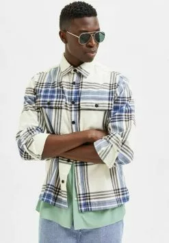Selected Homme KARIERTES - Chemise - Dark Blue -Selected Homme Soldes Boutique 4787c09dd05545ed92bfb028a2631769