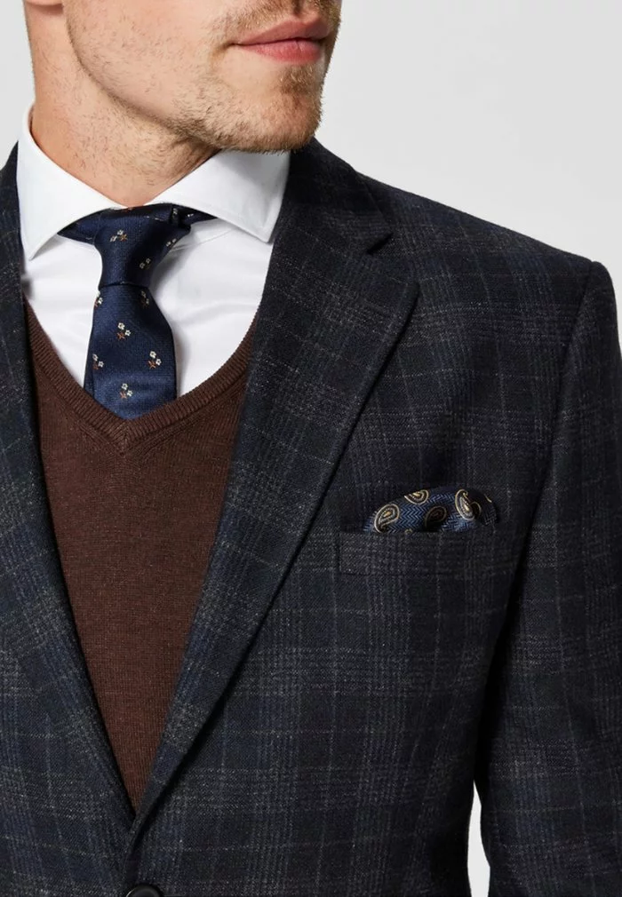 Selected Homme Blazer - Navy Blazer 4 Selected Homme Blazer - Navy Blazer – Image 4