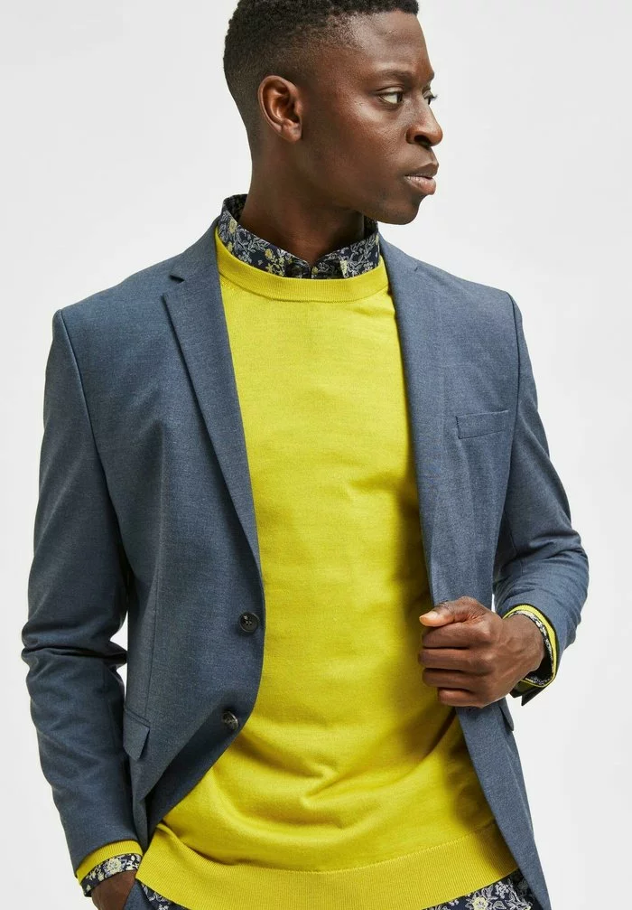 Selected Homme SLHTOWN MERINO COOLMAX CREW - Pullover - Warm Olive 5 Selected Homme SLHTOWN MERINO COOLMAX CREW - Pullover - Warm Olive – Image 5