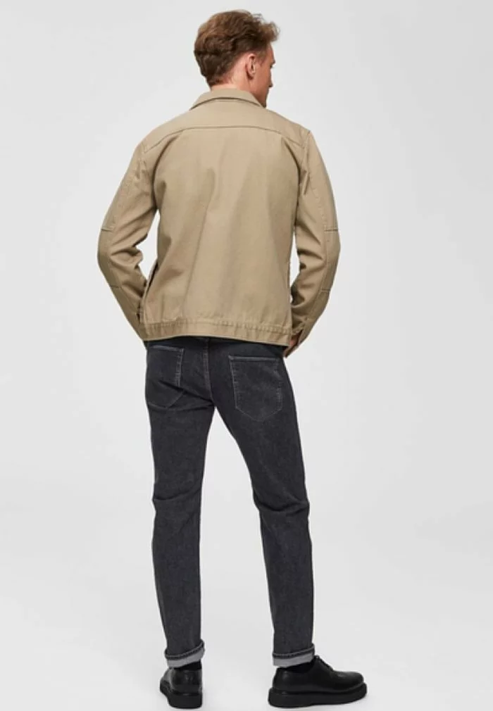 Selected Homme Jean Slim - Grey Denim 3 Selected Homme Jean Slim - Grey Denim – Image 3