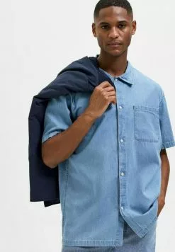 Selected Homme LÄSSIGES - Chemise - Blue Fog 8 Selected Homme LÄSSIGES - Chemise - Blue Fog -Selected Homme Soldes Boutique 48bb9e70ddd0448199dfc8f65b7c3856
