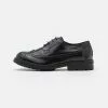 Selected Homme SLHALBERT BROGUE SHOE - Derbies - Black