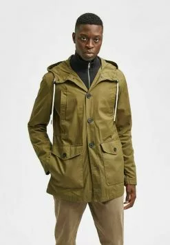 Selected Homme Parka - Winter Moss