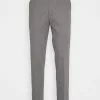 Selected Homme SLHSLIM JIM FLEX - Pantalon Classique - Light Grey Melange