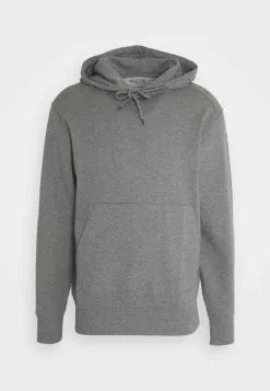 Selected Homme SLHJACKSON HOOD - Sweat à Capuche - Medium Grey Melange -Selected Homme Soldes Boutique 4a360182ca3443b1ba019c35797b3a9d