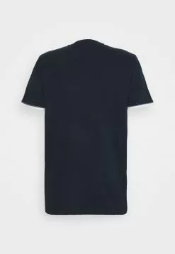 Selected Homme SLHREGPAT O NECK TEE - T-shirt Imprimé - Navy Blazer -Selected Homme Soldes Boutique 4bdab7bcb6a949b39dfea7f7d6e50679